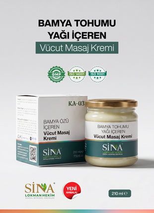 Bamya Tohumu Yağı Özlü Krem