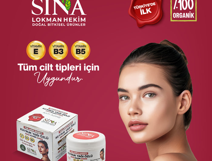 <h2>İBNİ SİNA'NIN FORMÜLÜ KUYRUK YAĞI İLE GELİŞTİRİLEN YÜZ KREMİ</h2>