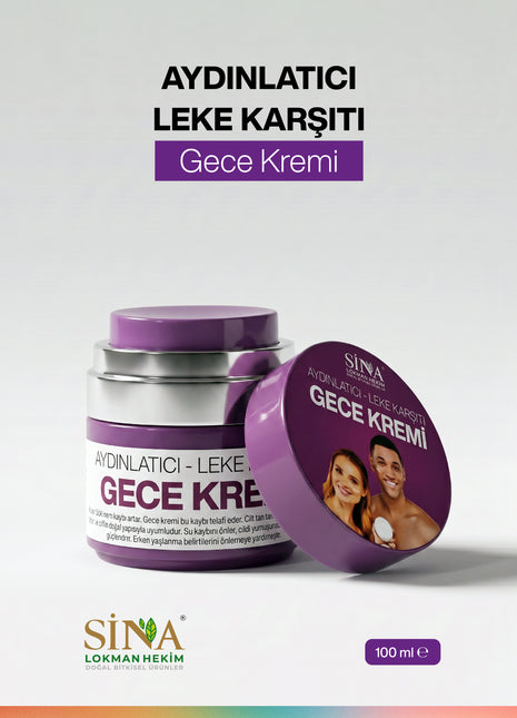 Aydınlatıcı & Leke Karşıtı Gece Kremi
