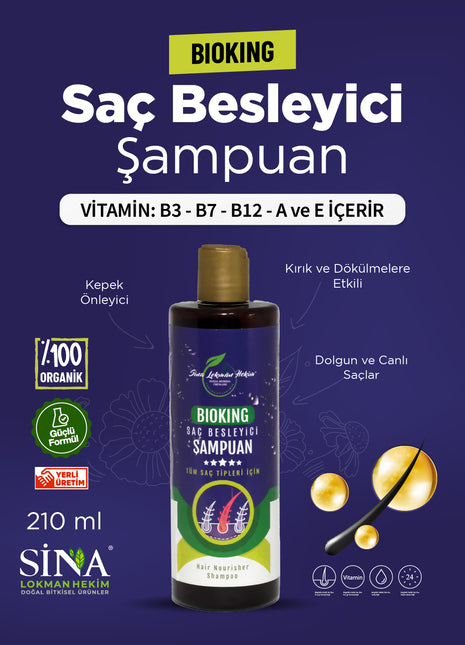 Bioking Saç Besleyici Şampuan