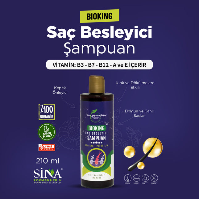 Bioking Saç Besleyici Şampuan