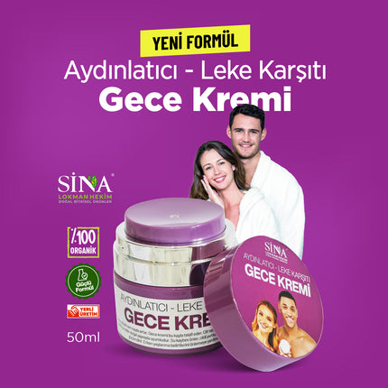Aydınlatıcı & Leke Karşıtı Gece Kremi