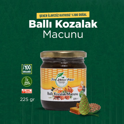 Ballı Kozalak Macunu (Şeker İlavesiz)
