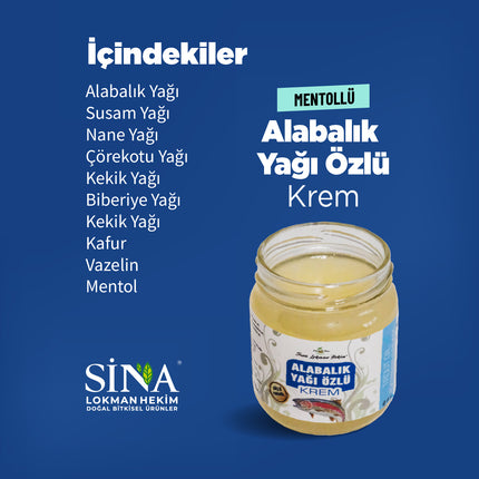 Alabalık Yağı Özlü Krem