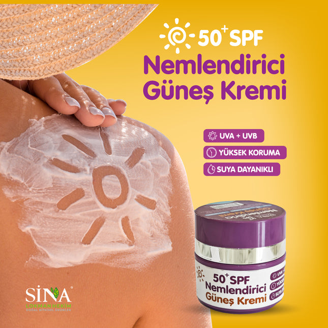 50+ SPF Nemlendirici Güneş Kremi