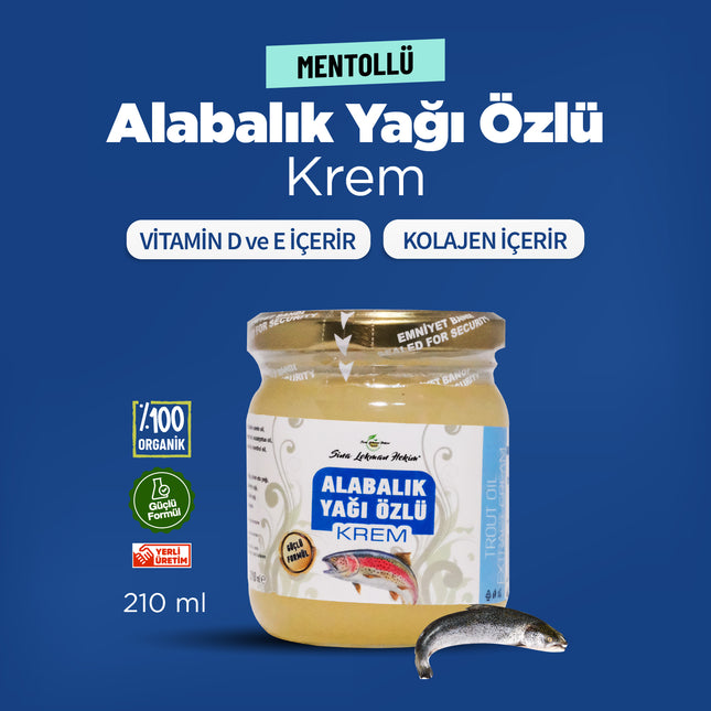 Alabalık Yağı Özlü Krem