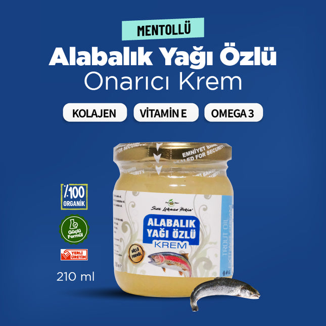 Alabalık Yağı Özlü Onarıcı Krem