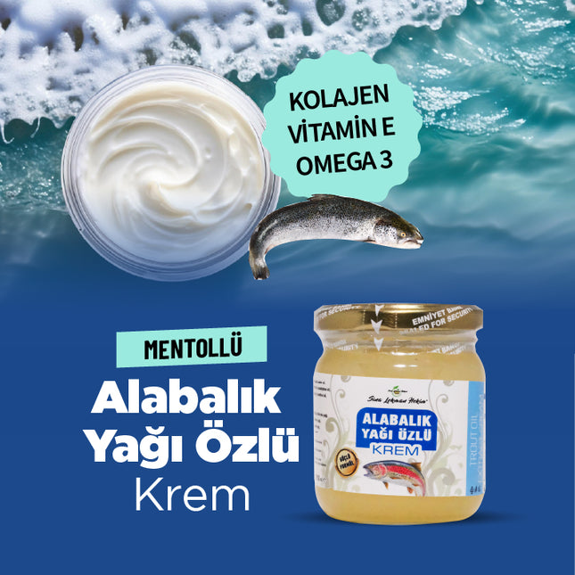 Alabalık Yağı Özlü Onarıcı Krem