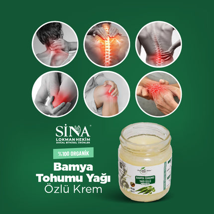 Bamya Tohumu Yağı Özlü Krem