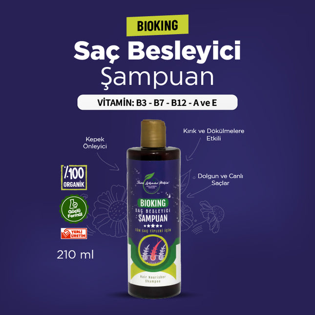 Bioking Saç Besleyici Şampuan