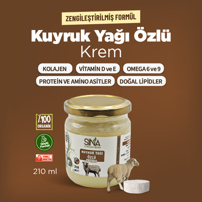 Kuyruk Yağı Özlü Onarıcı Krem (Zenginleştirilmiş İçerik)