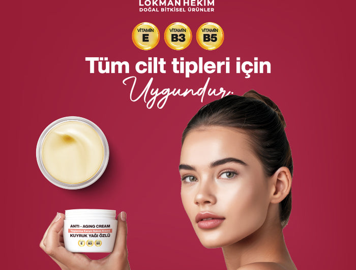 <h2>İBNİ SİNA'NIN FORMÜLÜ KUYRUK YAĞI İLE GELİŞTİRİLEN YÜZ KREMİ</h2>