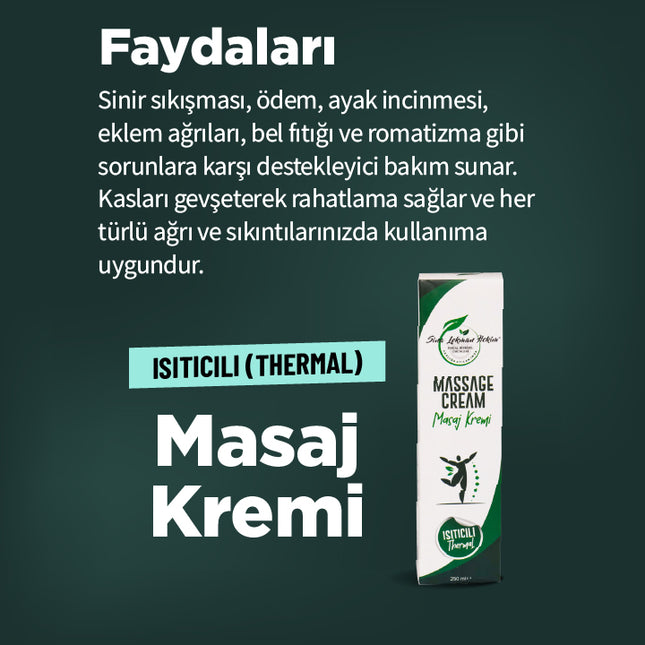 Isıtıcılı (Thermal) Masaj Kremi
