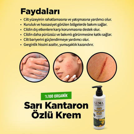 Sarı Kantaron Özlü Krem