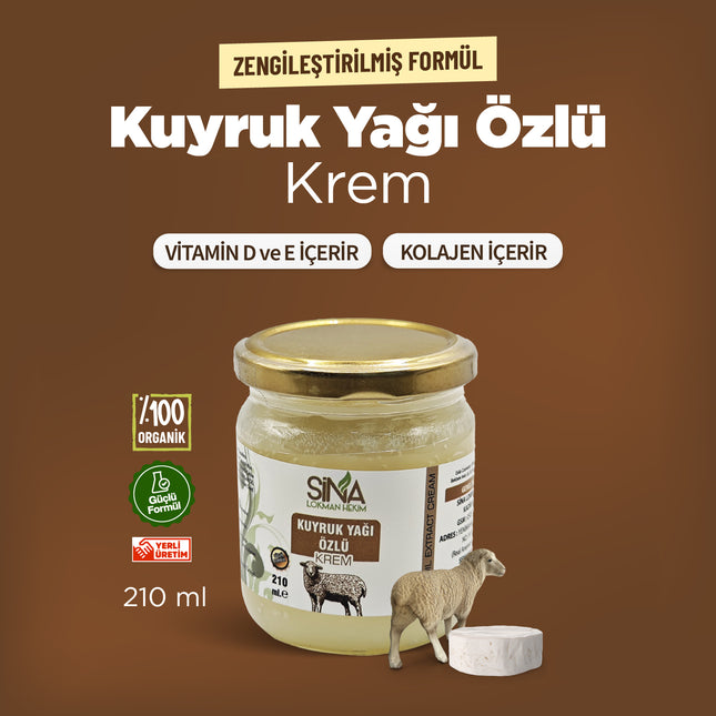 Kuyruk Yağı Özlü Krem (Zenginleştirilmiş İçerik)