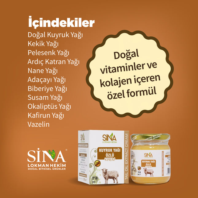 Kuyruk Yağı Özlü Krem